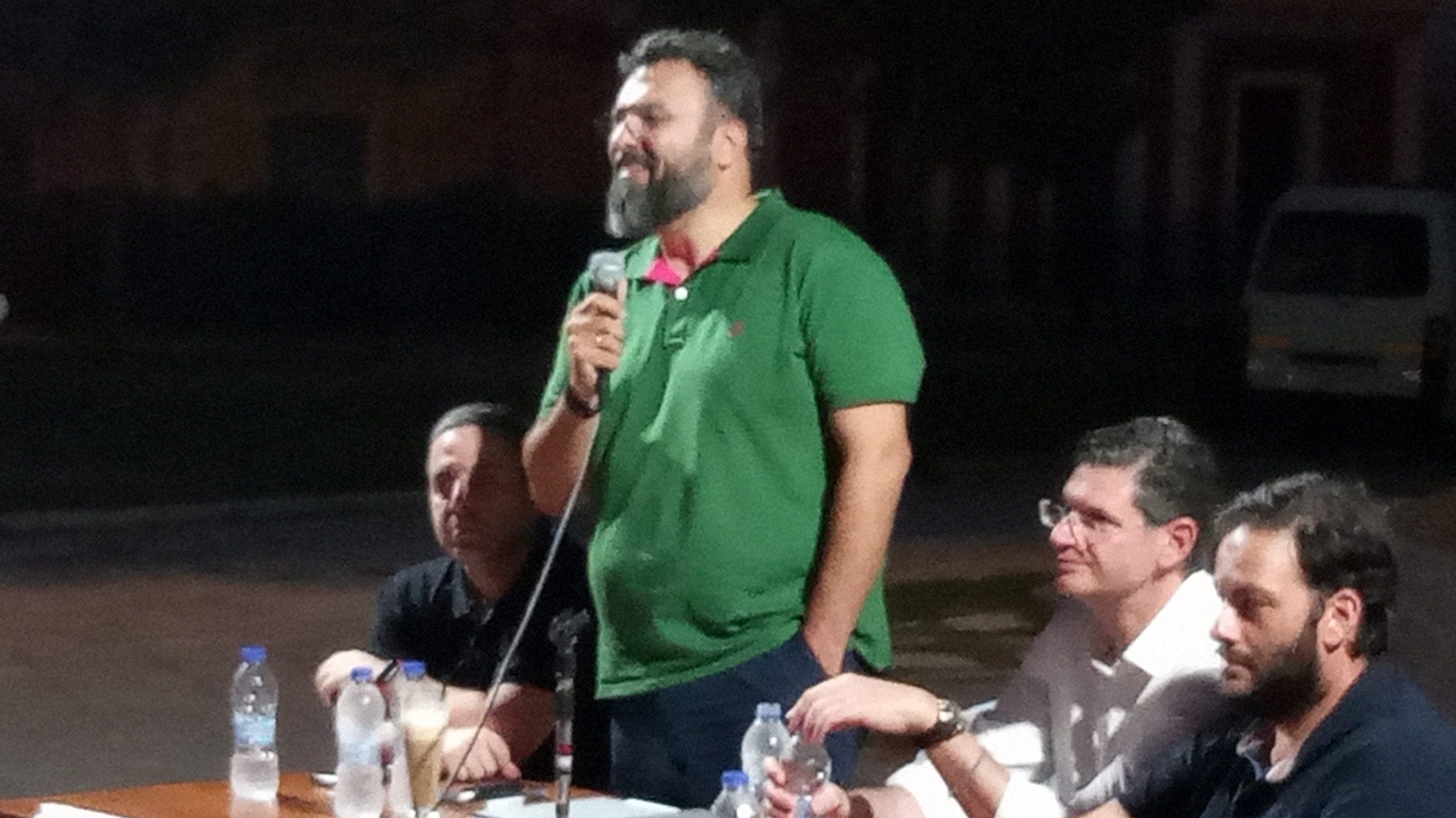 Ο Γιώργος Βασιλειάδης, Αναπληρωτής Γραμματέας ΣΥΡΙΖΑ ΠΣ στον Πύργο