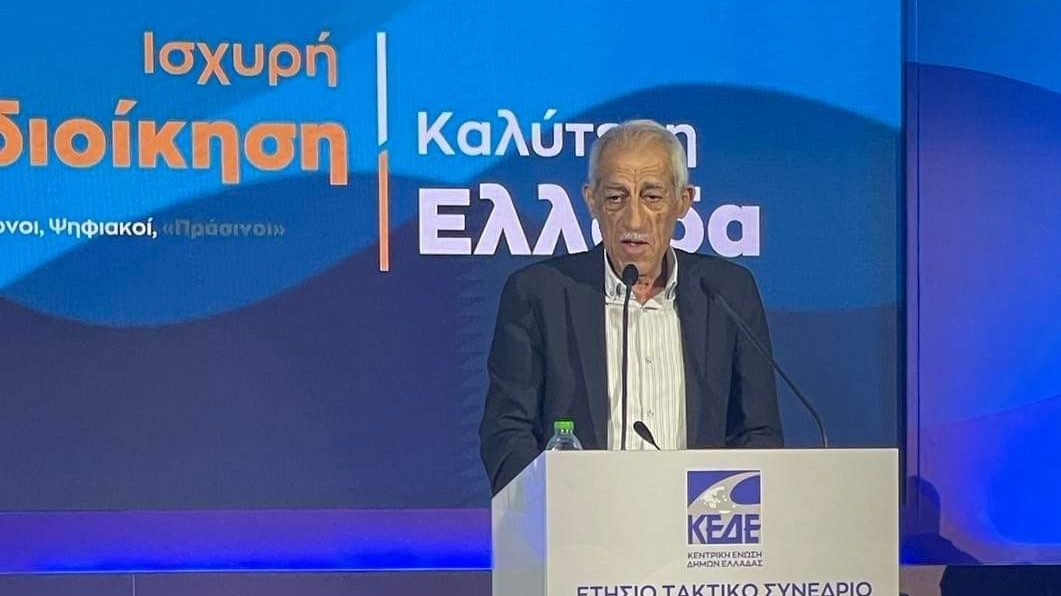 Οι θέσεις του επικεφαλής του Αυτοδιοικητικού Κινήματος Γιάννη Λυμπέρη