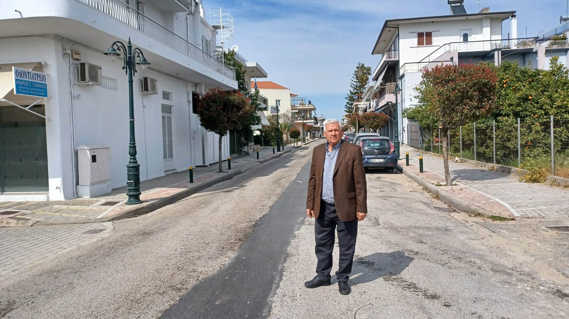 Επίστρωση με ασφαλτικό και τέλος η ταλαιπωρία