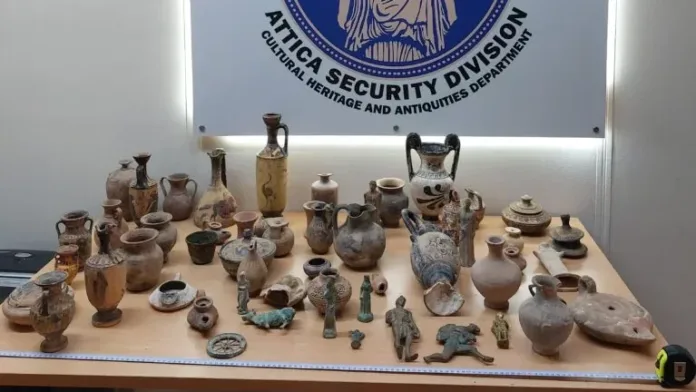 Μέσα στο δάσος έκρυψαν αρχαία μεγάλης αξίας