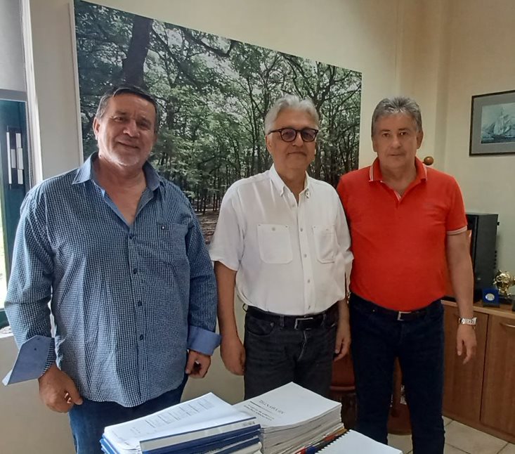 Ο κ. Πολιτόπουλος συναντήθηκε με τον Δασάρχη Πύργου Παναγιώτη Λάττα