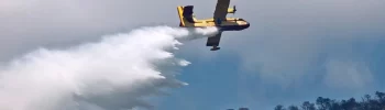 Έπεσε Canadair ενώ επιχειρούσε στην Κάρυστο