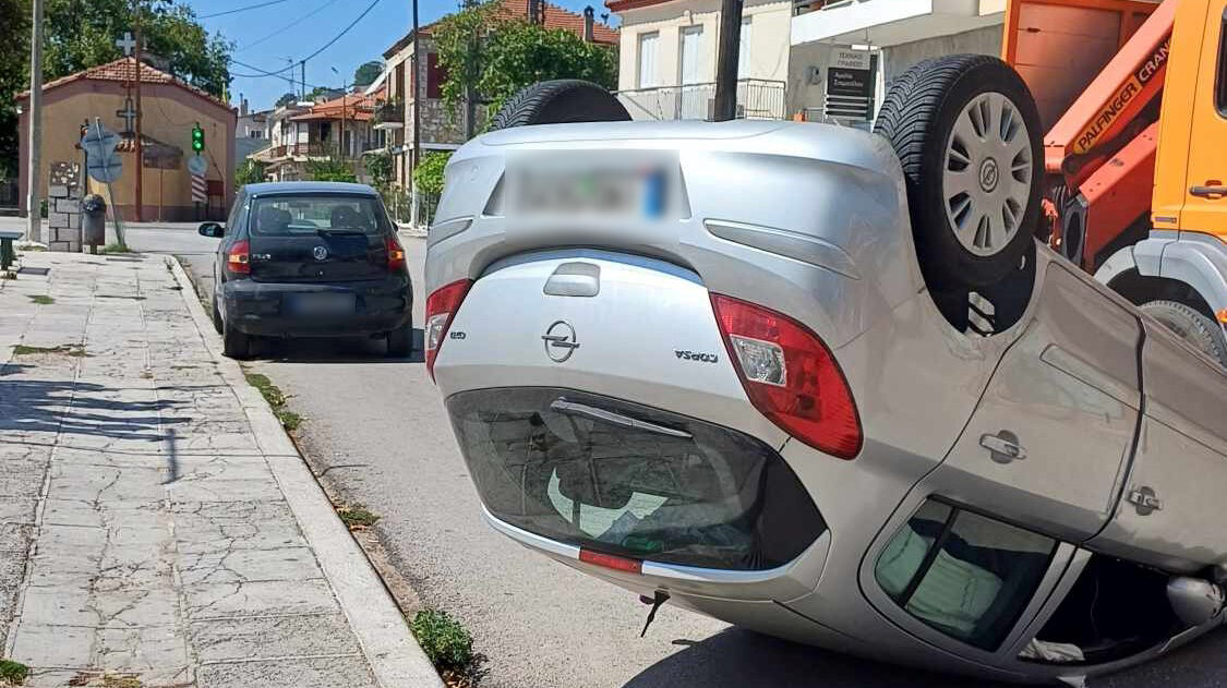 Άγιο είχε οδηγός στη Βόνιτσα