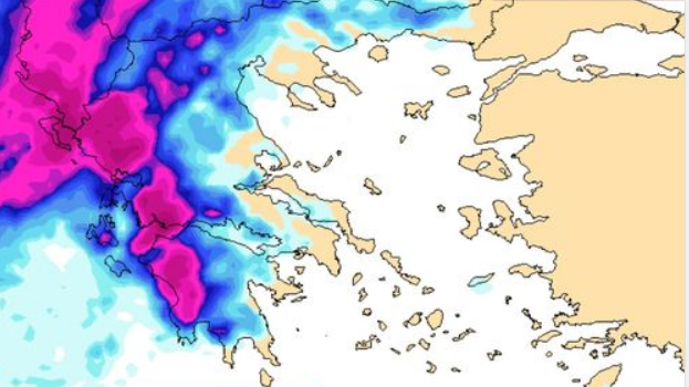 Αναμένονται δυνατές βροχοπτώσεις