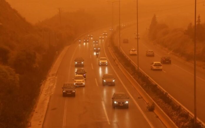 Συνεχίζεται η επέλαση της αφρικανικής σκόνης