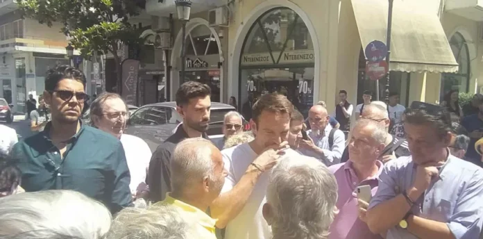 Ο Κασσελάκης στον Πύργο