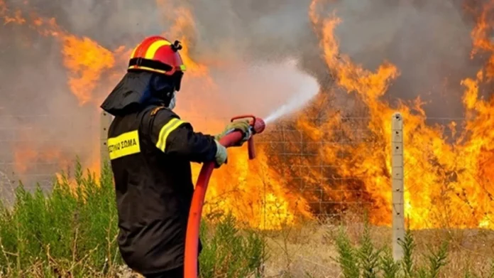 Μεγάλη κινητοποίηση της Πυροσβεστικής