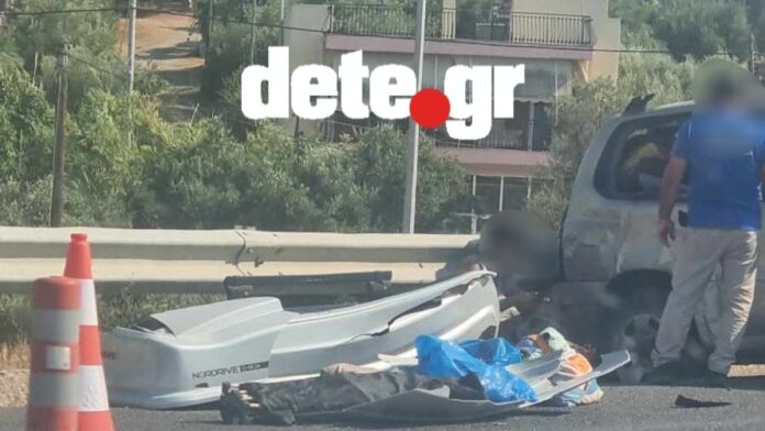 Τροχαίο με εκτροπή οχήματος στο Μιντιλόγλι