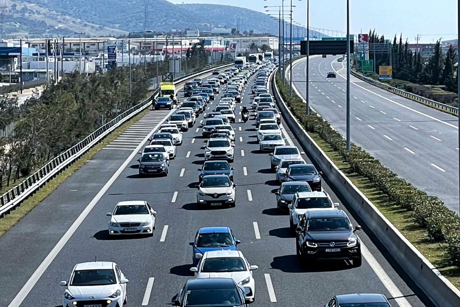 attiki odos xomata 17 01 2025