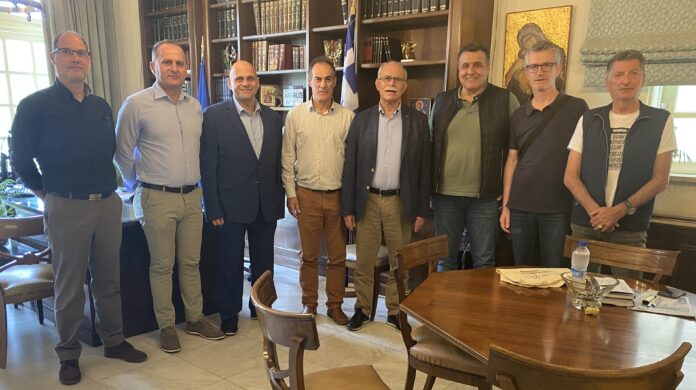 Συνάντηση δημάρχου Πύργου με το νέο Δ.Σ. του Μουσικού Συλλόγου ΟΡΦΕΥΣ - Ωδείον Πύργου