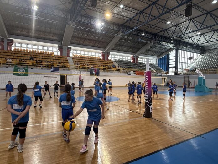 Με επιτυχία ολοκληρώθηκε το Μίνι Τουρνουά Volley στο Κλειστό Γυμναστήριο Πύργου