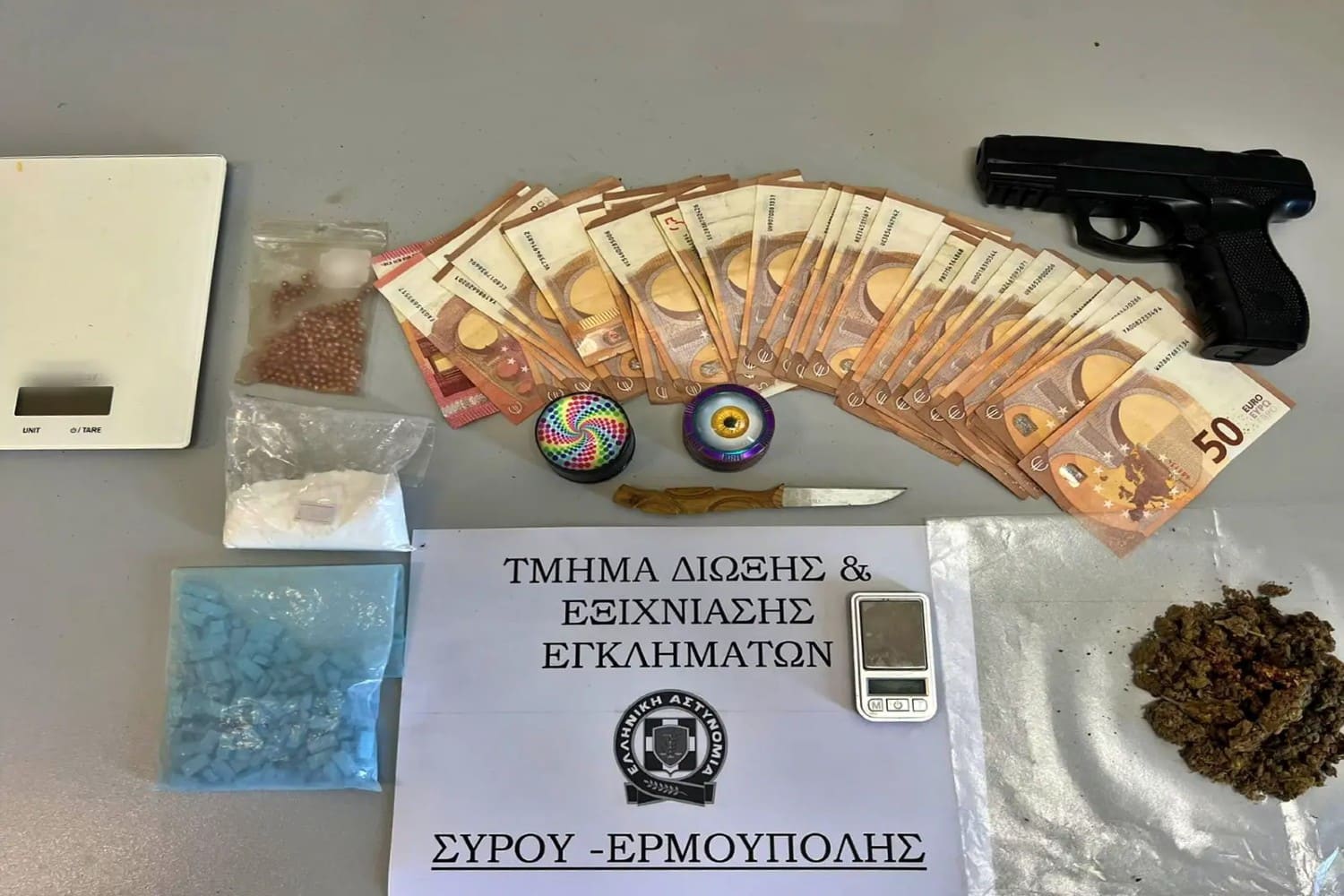 narkotika syros elas oplokatoxi 23 06 2025