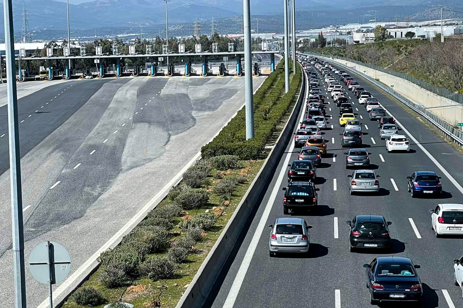 attiki odos kinisi 26 11 24