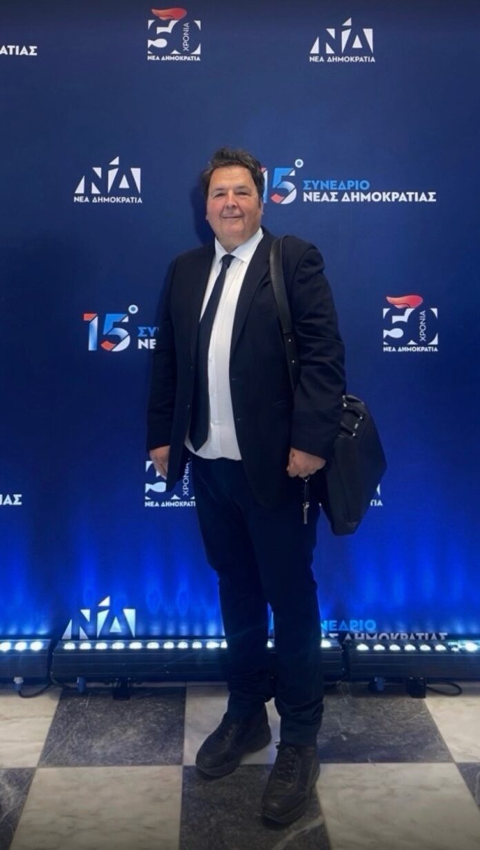 Ο Αντώνης Αγραπηδάς υποψήφιος για τη ΔΕΕΠ Ηλείας