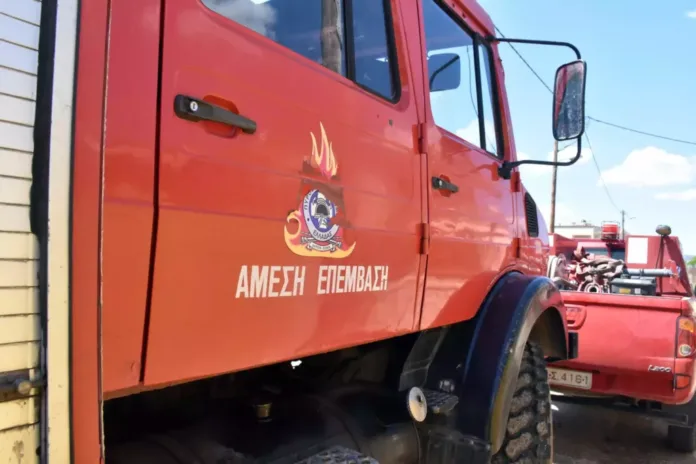 Ηλεία: Υπό έλεγχο η πυρκαγιά στην Ανάληψη Κάστρου