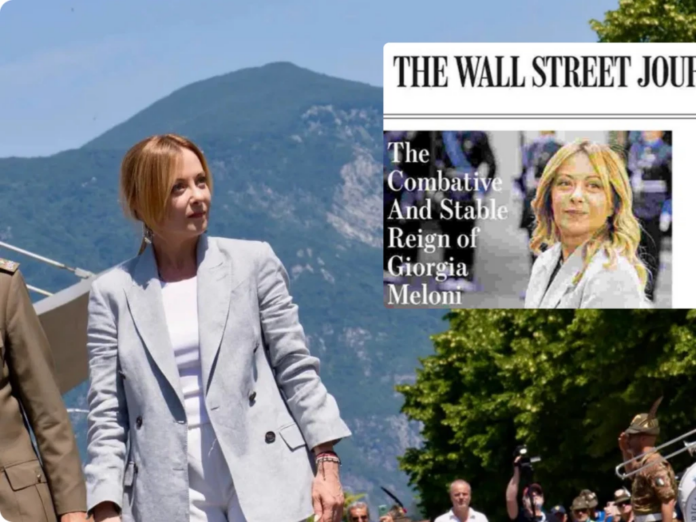 Η Wall Street Journal χαρακτηρίζει την κυβέρνηση Μελόνι ως την πιο σταθερή στην Ευρώπη
