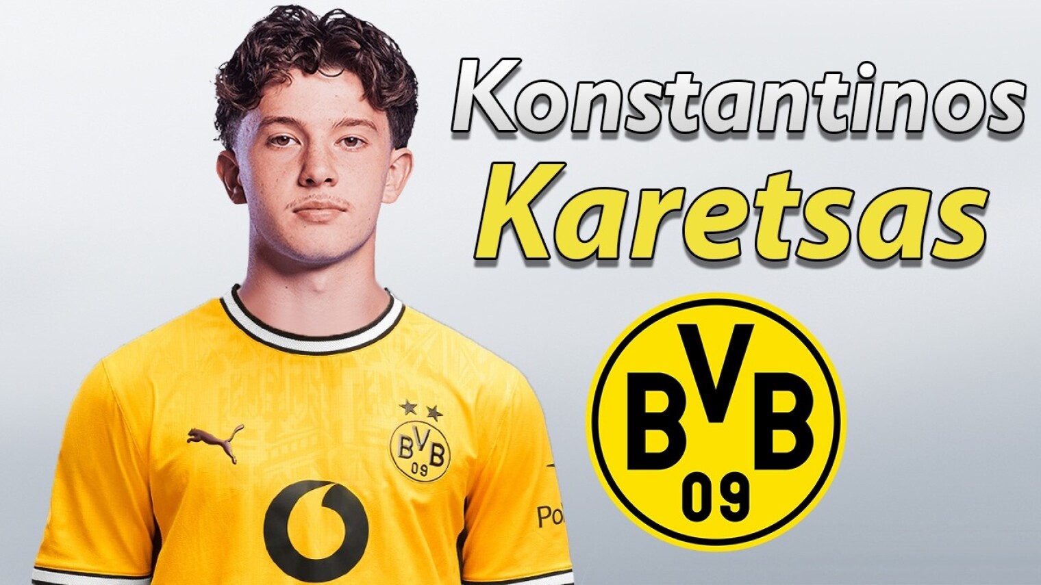 Konstantinos Karetsas ● Welcome to Borussia Dortmund 2026 ⚫️🟡🇬🇷 Skills, Goals & Passes