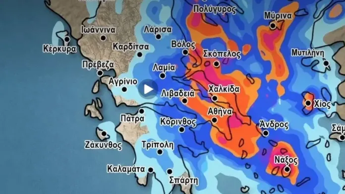 Καιρός: Προειδοποίηση Αρναούτογλου – Οι πιο επικίνδυνες ώρες