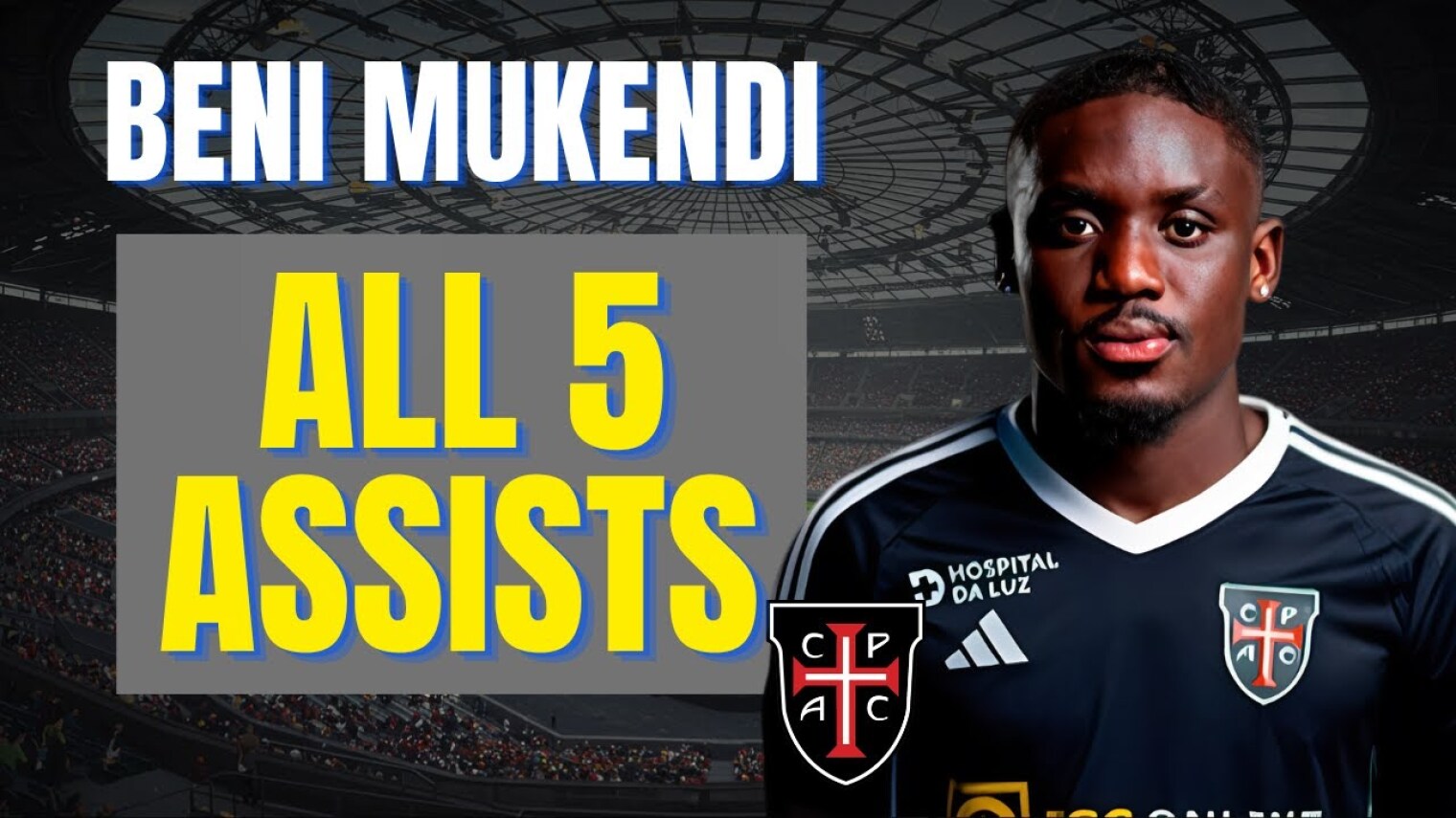 Beni Mukendi - ALL 5 ASSISTS FOR CASA PIA | Skills & Highlights 