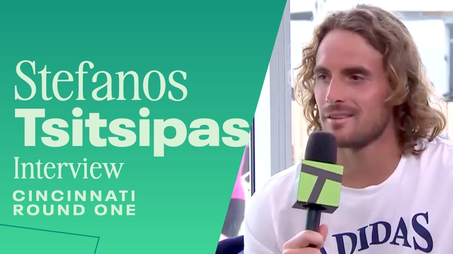 Stefanos Tsitsipas makes plans to see Giannis Antetokounmpo play in Miami 🏀 | 2026 Cincinnati